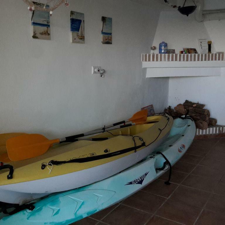 阿瓜阿马加Casa Cala Del Plomo别墅 外观 照片
